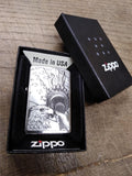 Vtg NOS Sealed 2014 ZIPPO Something Patriotic Eagle Torch Flag Cigarette Lighter