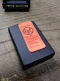 NOS 1997 Sealed ZIPPO Camel Eclipse Black Matte Cigarette Lighter USA w/Box!
