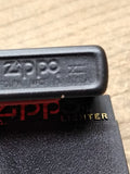 NOS 1997 Sealed ZIPPO Camel Eclipse Black Matte Cigarette Lighter USA w/Box!