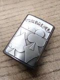 Sealed 1996 ZIPPO Camel Card Suits Midnight Chrome Cigarette Lighter Nice Shape!