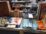 Vtg Marx Project Mercury Cape Canaveral HUGE Playsets Missiles Figures Game Toy!