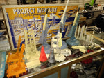 Vtg Marx Project Mercury Cape Canaveral HUGE Playsets Missiles Figures Game Toy!