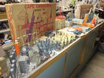 Vtg Marx Project Mercury Cape Canaveral HUGE Playsets Missiles Figures Game Toy!