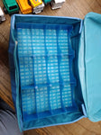 Vtg 24 Pc Tara Diecast Car Collectors Case w/10 Cars Hot Wheels Matchbox Maisto