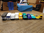 Vtg 24 Pc Tara Diecast Car Collectors Case w/10 Cars Hot Wheels Matchbox Maisto