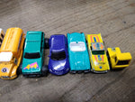 Vtg 24 Pc Tara Diecast Car Collectors Case w/10 Cars Hot Wheels Matchbox Maisto