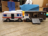 Vtg 24 Pc Tara Diecast Car Collectors Case w/10 Cars Hot Wheels Matchbox Maisto