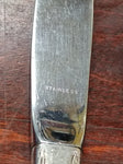 Vtg 47 Pc Holmes & Edwards Inlaid Silver Plated Lovely Lady Flat Ware Set w/Case