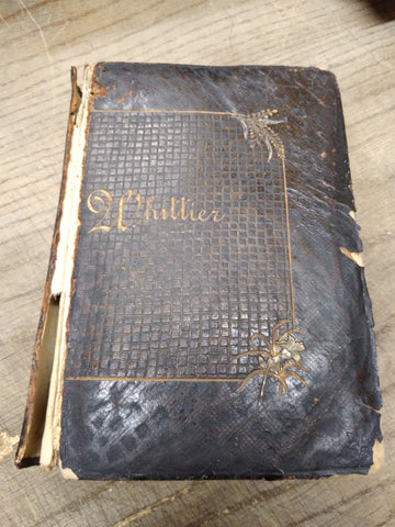 Antique Early Poems John Greenleaf Whittier 1885 Houghton Mifflin Hardcover Book