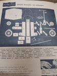 Vtg Heritage House Wooden Chuck Wagon No. 63 Scale Model Construction Kit w/Box