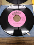 Vtg 6 Pc 45 RPM Record Lot Mungo Jerry Sammy Davis Taco John Denver Leo Sayer