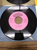Vtg 6 Pc 45 RPM Record Lot Mungo Jerry Sammy Davis Taco John Denver Leo Sayer