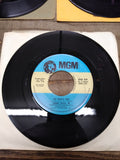Vtg 6 Pc 45 RPM Record Lot Mungo Jerry Sammy Davis Taco John Denver Leo Sayer