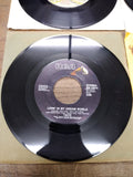 Vtg 6 Pc 45 RPM Record Lot Mungo Jerry Sammy Davis Taco John Denver Leo Sayer