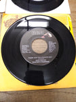 Vtg 6 Pc 45 RPM Record Lot Mungo Jerry Sammy Davis Taco John Denver Leo Sayer