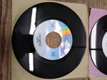 Vtg 6 Pc 45 RPM Record Lot Jimmy Buffett Oak Ridge Boys Bobby Vinton Tony Orland