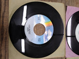 Vtg 6 Pc 45 RPM Record Lot Jimmy Buffett Oak Ridge Boys Bobby Vinton Tony Orland