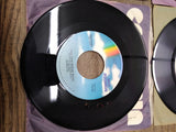 Vtg 6 Pc 45 RPM Record Lot Jimmy Buffett Oak Ridge Boys Bobby Vinton Tony Orland