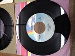 Vtg 6 Pc 45 RPM Record Lot Jimmy Buffett Oak Ridge Boys Bobby Vinton Tony Orland