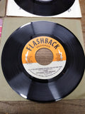 Vtg 6 Pc 45 RPM Record Lot Jimmy Buffett Oak Ridge Boys Bobby Vinton Tony Orland