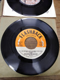 Vtg 6 Pc 45 RPM Record Lot Jimmy Buffett Oak Ridge Boys Bobby Vinton Tony Orland