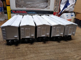 Lionel O Gauge 6 16802 Special Edition Railroader Club Box Car Lot 1988-89 Boxes