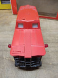 Vtg O Gauge Lionel Train Lighted Porthole Caboose 6 9163 ATSF Santa Fe 1973 Box!