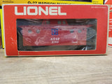 Vtg O Gauge Lionel Train Lighted Porthole Caboose 6 9163 ATSF Santa Fe 1973 Box!