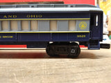 Vtg O Gauge Lionel Train Lighted B&O Emerald Brook 9525 Passenger Car w/Box Nice