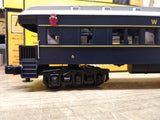 Vtg O27 Gauge MTH Train Lighted WABASH Windy City #6 Passenger Car w/Box Nice