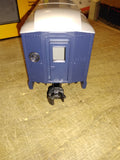 Vtg O27 Gauge MTH Train Lighted WABASH Windy City #6 Passenger Car w/Box Nice
