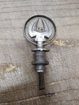 Vtg 1972 1975 Chrysler Imperial Hood Ornament Badge Emblem Chrome 407475842989 2