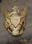 Vtg E Pluribus Infantry Hat Helmet Badge Eagle Military Post Civil War 1881-1902