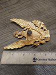 Vtg E Pluribus Infantry Hat Helmet Badge Eagle Military Post Civil War 1881-1902