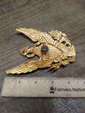 Vtg E Pluribus Infantry Hat Helmet Badge Eagle Military Post Civil War 1881-1902