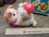 Vtg Playful Cat Wind Up Toy Chadwick Miller Made In Japan w/Orig Box Works Great
