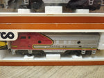 Vtg HO Scale 2 Pc Tyco Santa Fe 4015 Diesel Locomotive Train Lot Works/Non Works