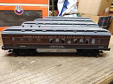 Lionel Train O Gauge 4 Pc Set Western Union Telegraph 2308 Dining&1307 Camp Car