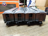 Lionel Train O Gauge 4 Pc Set Western Union Telegraph 2308 Dining&1307 Camp Car