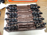 Lionel Train O Gauge 4 Pc Set Western Union Telegraph 2308 Dining&1307 Camp Car
