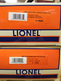 Lionel Train O Gauge 4 Pc Set Western Union Telegraph 2308 Dining&1307 Camp Car