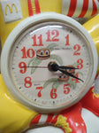 Vtg Rare Burwood Prod 1981 McDonalds Ronald McDonald Wall Clock 15" Works Great!