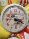 Vtg Rare Burwood Prod 1981 McDonalds Ronald McDonald Wall Clock 15" Works Great!