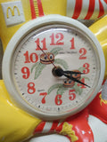 Vtg Rare Burwood Prod 1981 McDonalds Ronald McDonald Wall Clock 15" Works Great!