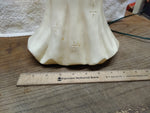 Vtg Union Prod? Christmas Angel Blow Mold Lighted Hard Plastic Yard Decor 18"