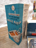 Vtg Rolls Razor Viscount Model Instructions Receipt Papers Orig Box Great Shape!