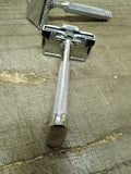 Vtg 2 Piece Safety Razor Lot Gem Ever Ready with Blade Bank and Original Blades