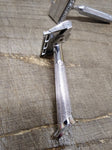 Vtg 2 Piece Safety Razor Lot Gem Ever Ready with Blade Bank and Original Blades