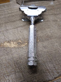Vtg 2 Piece Safety Razor Lot Gem Ever Ready with Blade Bank and Original Blades