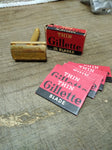 Vtg Gillette Ball Tip Gold Tech 3 Piece Safety Razor with 10 Original Blades